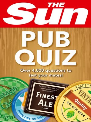 cover image of The Sun Pub Quiz